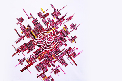 گلیم‌هایی که میان خطوط بافته می‌‌شوند