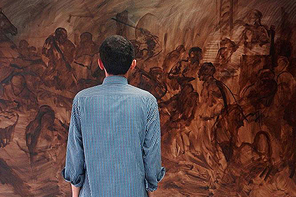 ورک شاپ سه روزه حسن روح الامین در حوزه هنری