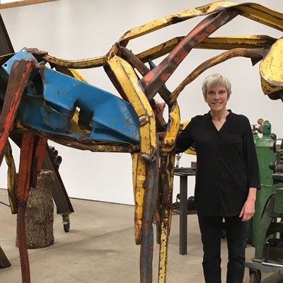 دبورا باترفیلد، خالقِ اسب های فلزیِ بی نظیر