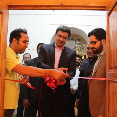 افتتاح نمایشگاه پوستر هفته گرافیک در یزد