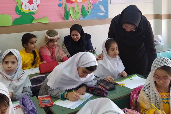 کارگاه نقاشی «امام آمد» برگزار شد