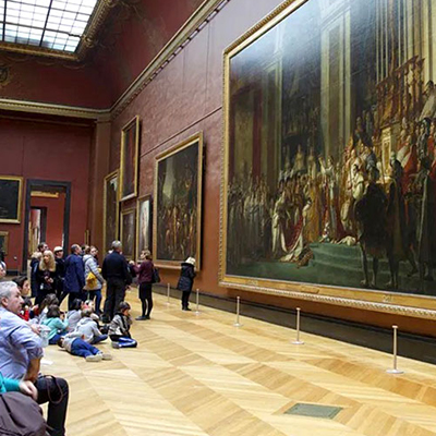 صد و نود و یک نفر در صحنه تاجگذاری ناپلئون