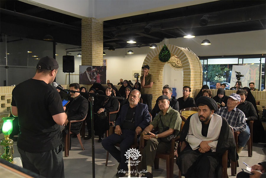 نخستین شب سوگ‌خوانی «آب زنید راه را» +گزارش تصویری