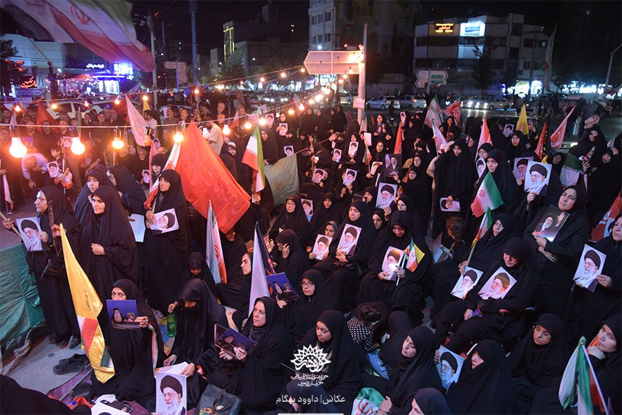 دومین شب سوگ‌خوانی «آب زنید راه را» +گزارش تصویری