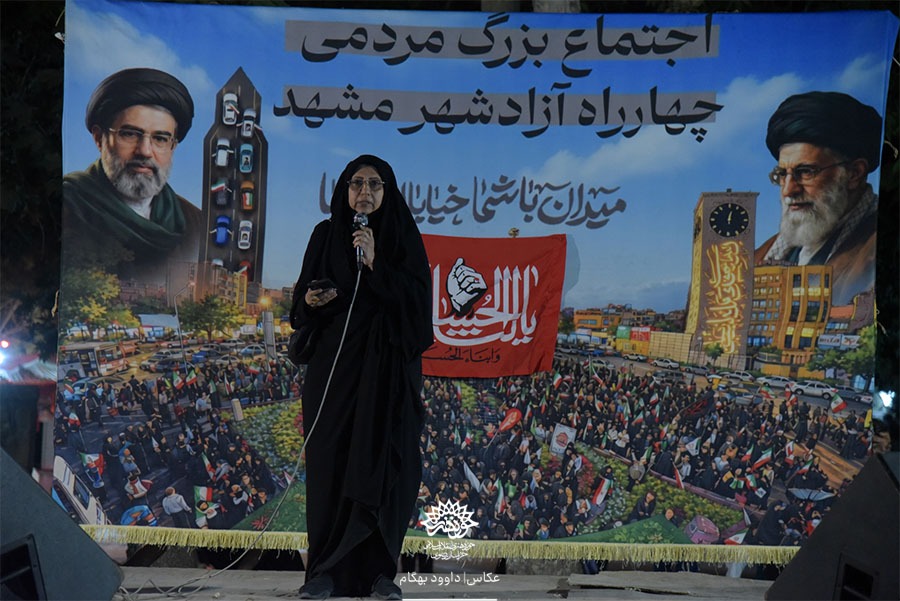 سومین شب سوگ‌خوانی «آب زنید راه را» +گزارش تصویری
