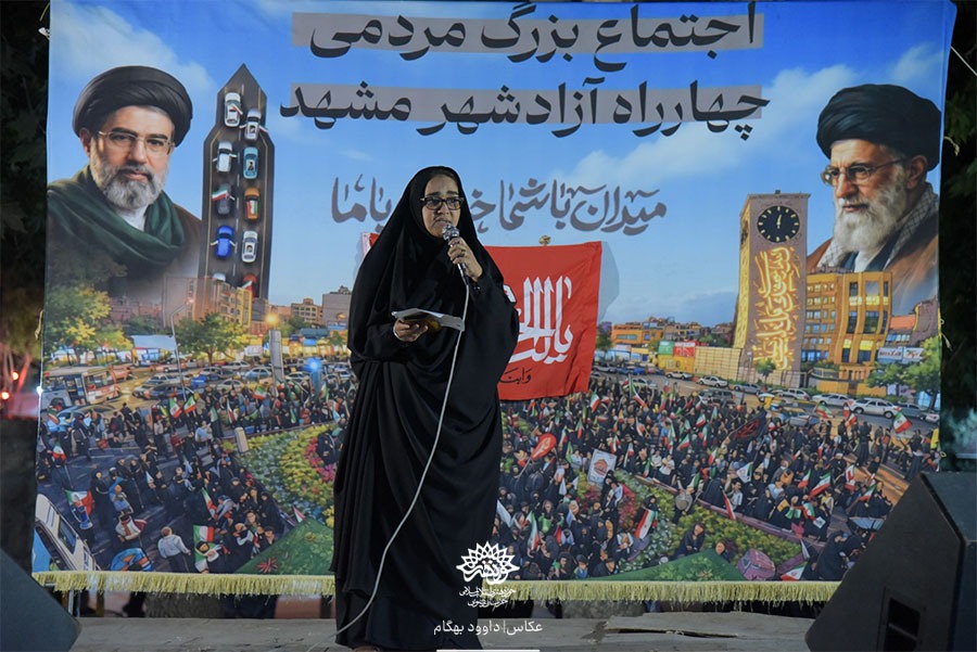 سومین شب سوگ‌خوانی «آب زنید راه را» +گزارش تصویری