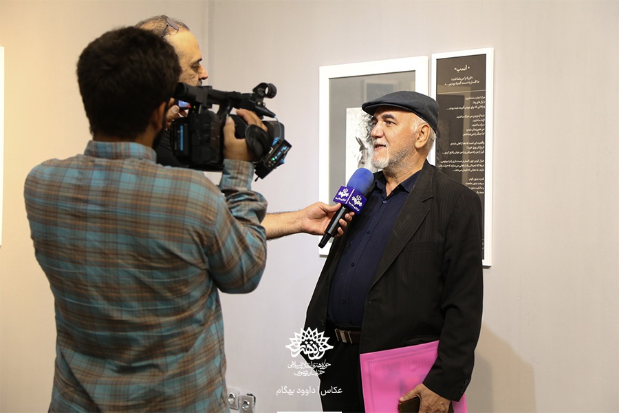نگارخانه اشراق میزبان نمایشگاه «سیاه وحش» +گزارش تصویری