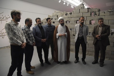 هنرمندان در رویداد هنری ایران سرای من مشهد