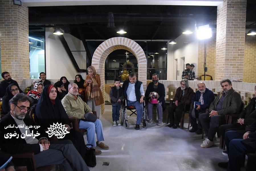 تقدیر از بهروز رحیمی، جانباز و پیشکسوت عرصه ادبیات پایداری در حوزه هنری خراسان رضوی