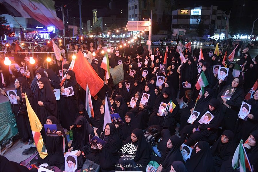 دومین شب سوگ‌خوانی «آب زنید راه را» +گزارش تصویری