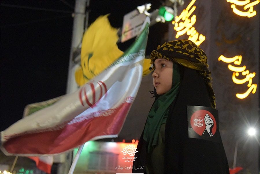 سومین شب سوگ‌خوانی «آب زنید راه را» +گزارش تصویری